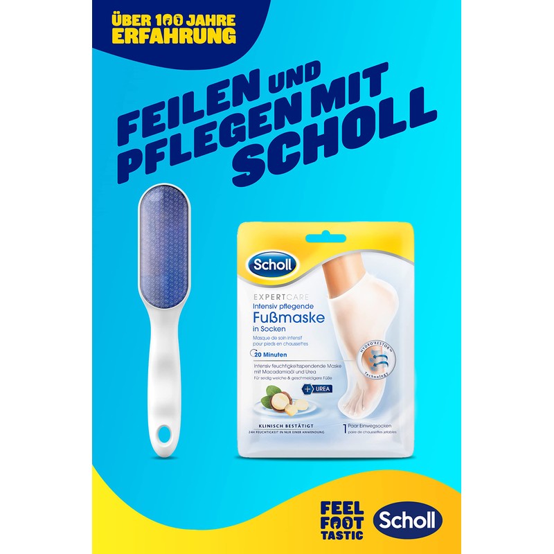 Scholl Manual nano glass foot file for gentle callus removal