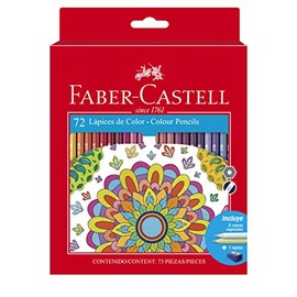 Faber-Castell - Colores Faber Castell Hexagonales x 72