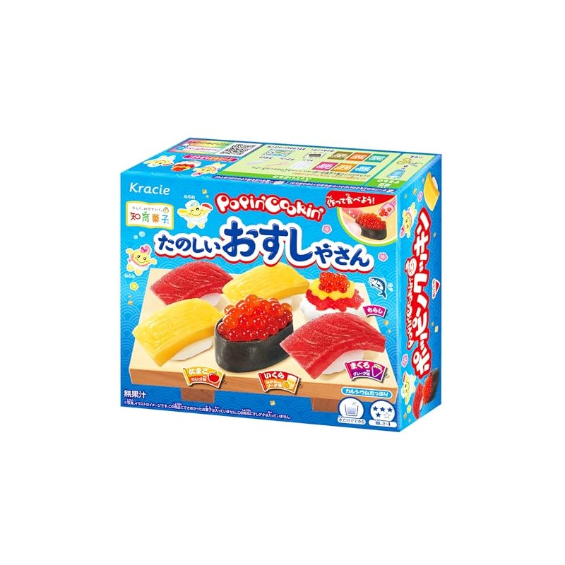 Kracie Poppink Cookin Fun Sushiya-san 1.0 oz (29 g) x