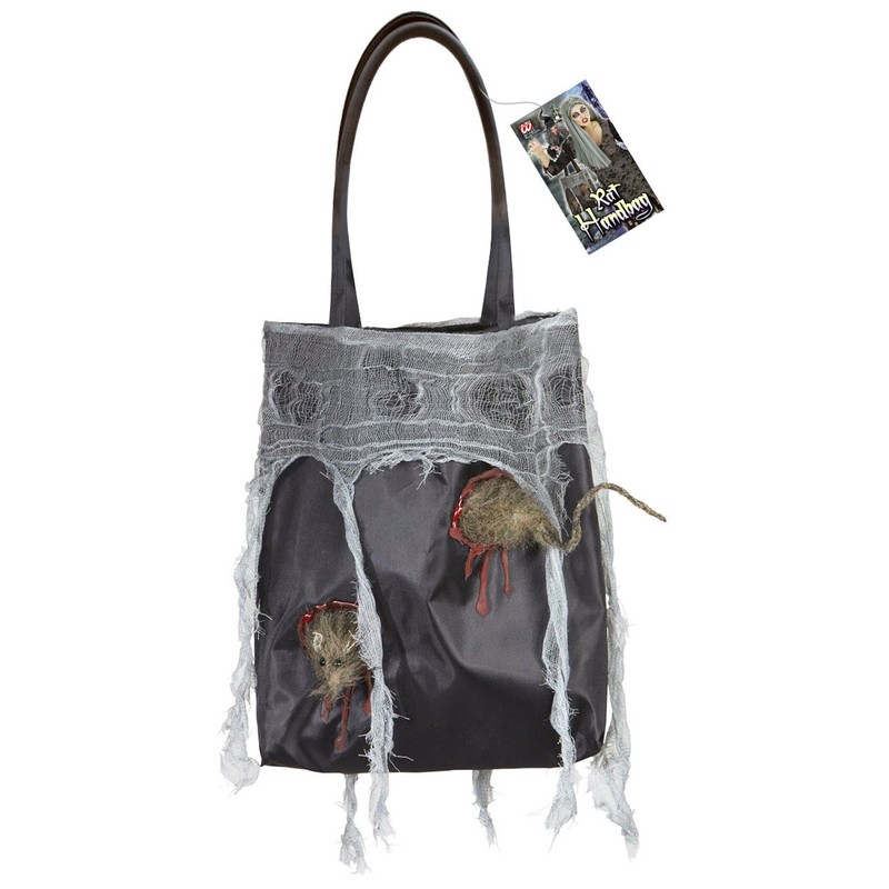 WIDMANN 01428 ? Handbag Bloody Rat Ausgefranstem Netting