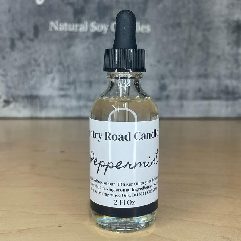 2oz Aroma Scented Diffuser Oil for Home Fragrance:_Peppermint