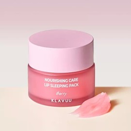 KLAVUU Nourishing Care Lip Sleeping Pack 20g Moisturizing Lip Treatment Lip Mask - Berry