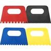 4 Pcs Art Paint Scrapers Kit, Plastic Scraper Tool, Plaster