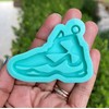 Shoes Keychain Mold - Sport Mold for Resin - Basketball