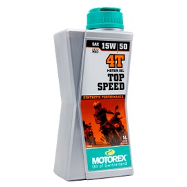 Motorex 198403 Top Speed 4T Oil - 15W50-1L.