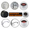 JQK Faucet Areator, 2.2 GPM Flow Retrictor Insert Faucet Aerators