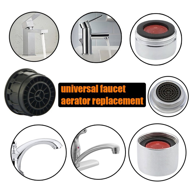 JQK Faucet Areator, 2.2 GPM Flow Retrictor Insert Faucet Aerators