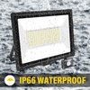 Willpower 200W LED Floodlight with Motion Sensor,20000LM Outdoor Security Lights