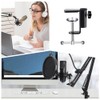 C Shape Desk Table Mount Clamp Adjustable Microphone Stand Professional