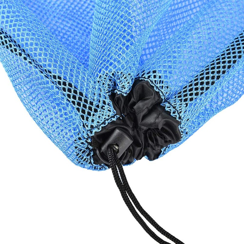 Keenso Dive Net Bag, Dive Drawstring Bag Portable Nylon Mesh