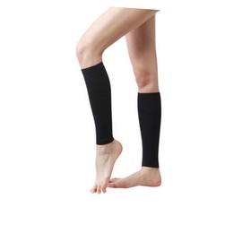 Baluue 2pairs Women Compression Socks Grip for Flying Slimming Calf Shaper Elastic Leg Sleeves