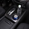 car-attention Matt Black Central Gear Shift Panel Cup Holder Cover