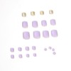 Nail Tip, 24 Pieces, Thumb Nail Seal, Foot False Nail,