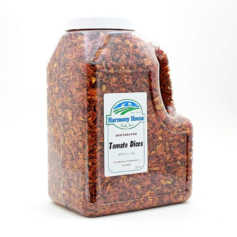 Harmony House Foods, Dehydrated Tomatoes (34 oz, Gallon Size Jug)