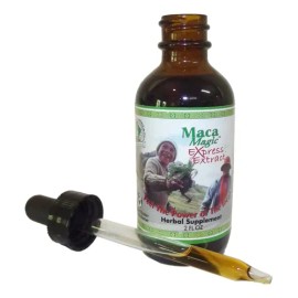 Extracto Líquido Energético Orgánico Maca Magic Express 2 Oz