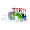 Rula Drink Organizer for Fridge, Self-Pushing Soda Can Dispenser for
