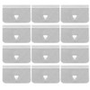 Broco Air Deflector Clips Rain Wind Universal Mounting Channel Stainless