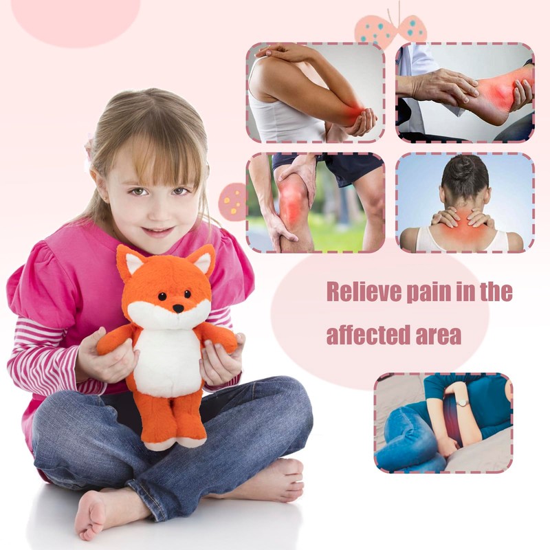 Fox Plushies, Coolable & Heatable Fox Stuffed Animal, 14.5 inch