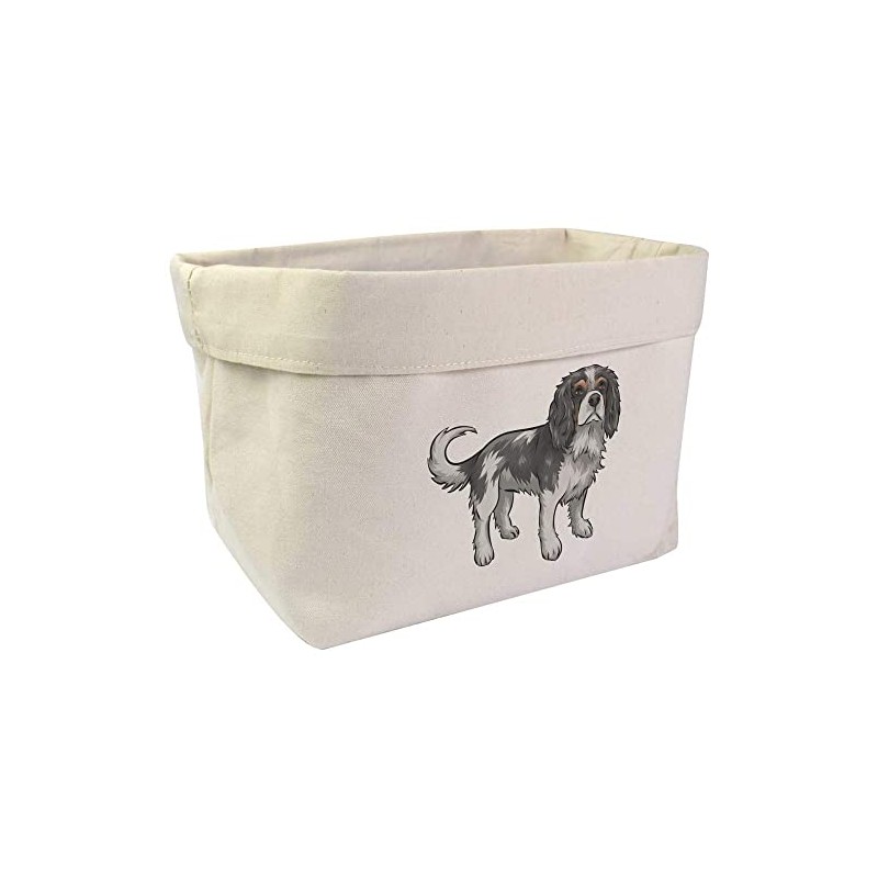 Large 'Cavalier King Charles' Canvas Organiser/Storage Bag (OR00018087)