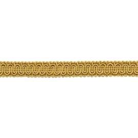 DÉCOPRO (TM) Scroll Gimp Braid Trim, Style# 0058SG, Color# C4 - Antique Gold [12 Yards]