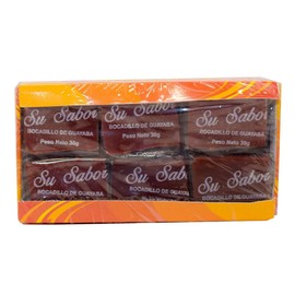 Su Sabor Guava Paste / Bocadillo de Guayaba 18 units (Veleño Rojo)