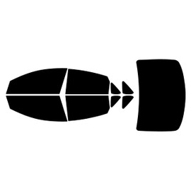 True Line Automotive Precut Window Tint Kit Nano Compatible with Chrysler 200 Sedan 2015-2017 35% Fronts 20% Backs