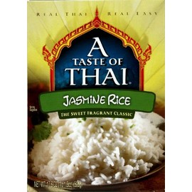 A Taste of Thai Jasmine Rice, 17.6-Ounce Boxes (Pack of 6)