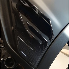 Resin Bike Motorcycle 3D Stickers Compatible with Yamaha Tracer 7 2021 Metallic Effect. Front Side Protections from Bumps and Scratches. Motorcycle Resin Stickers - Gadget Moto