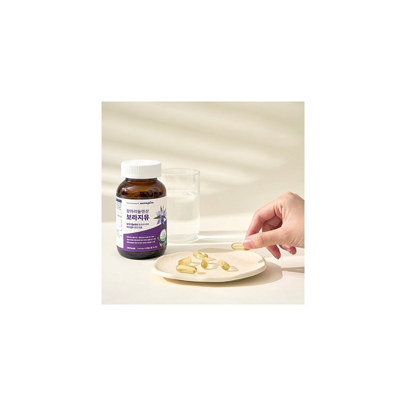HIS STORE Nutra Life Gamma-Linolenic Acid Borage Oil (1,201mg x