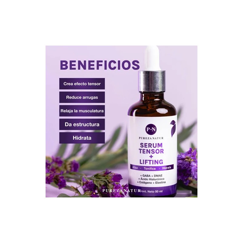 Serum Facial Efecto Tensor Con Dmae Y Gaba Lifting +