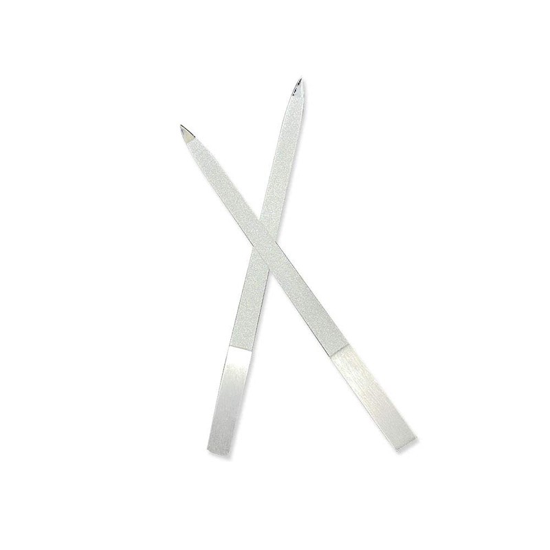 2 limas de uñas de diamante de doble cara de