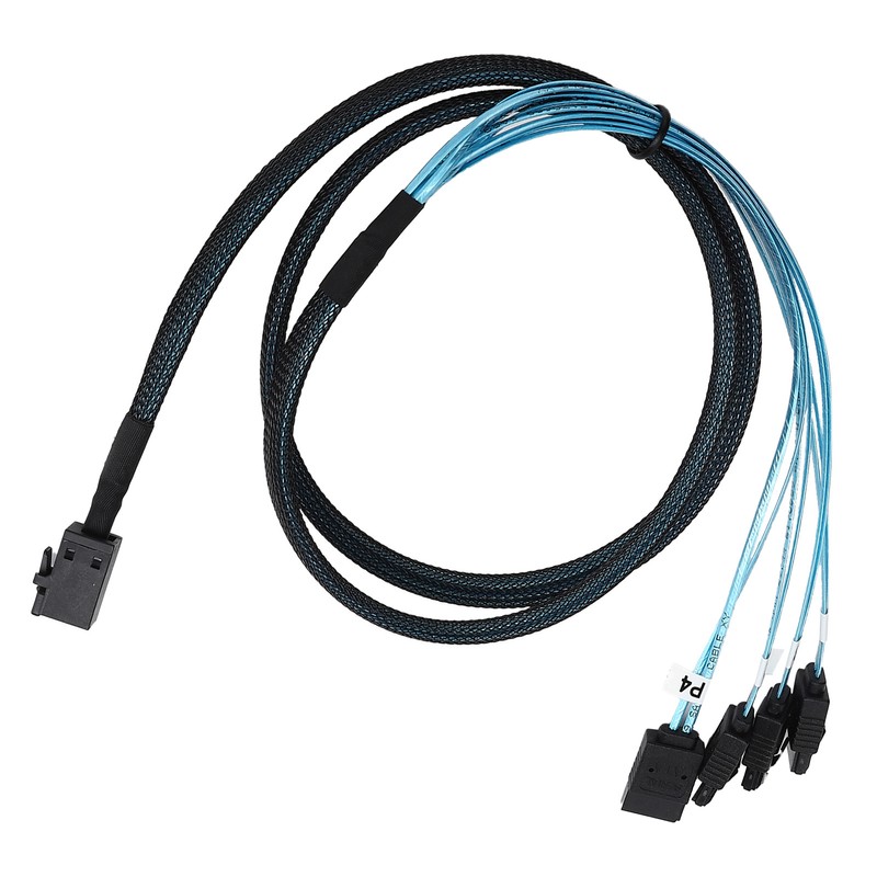 Mini SAS HD 12GB SFF‑8643 to 4 SATA LSI Adapter