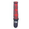 Vtar Vegan Tartan Plaid Design Acoustic Electric Guitar Strap with