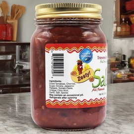 Traverse Bay Farms Nationally Award-Winning Salsa (2 Jars, Zesty Cherry)