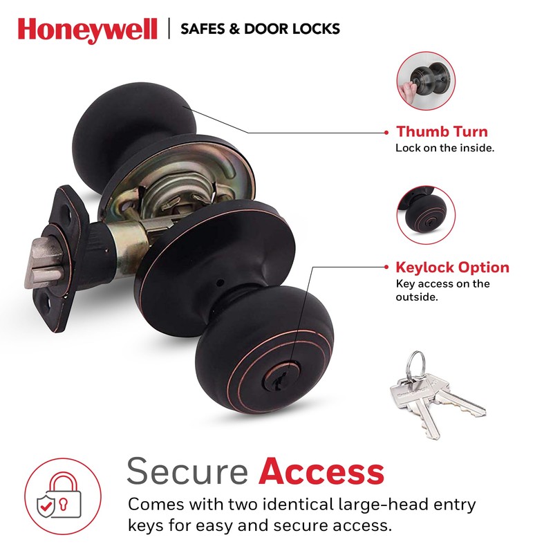 Honeywell Safes & Door Locks - Interior & Exterior Door