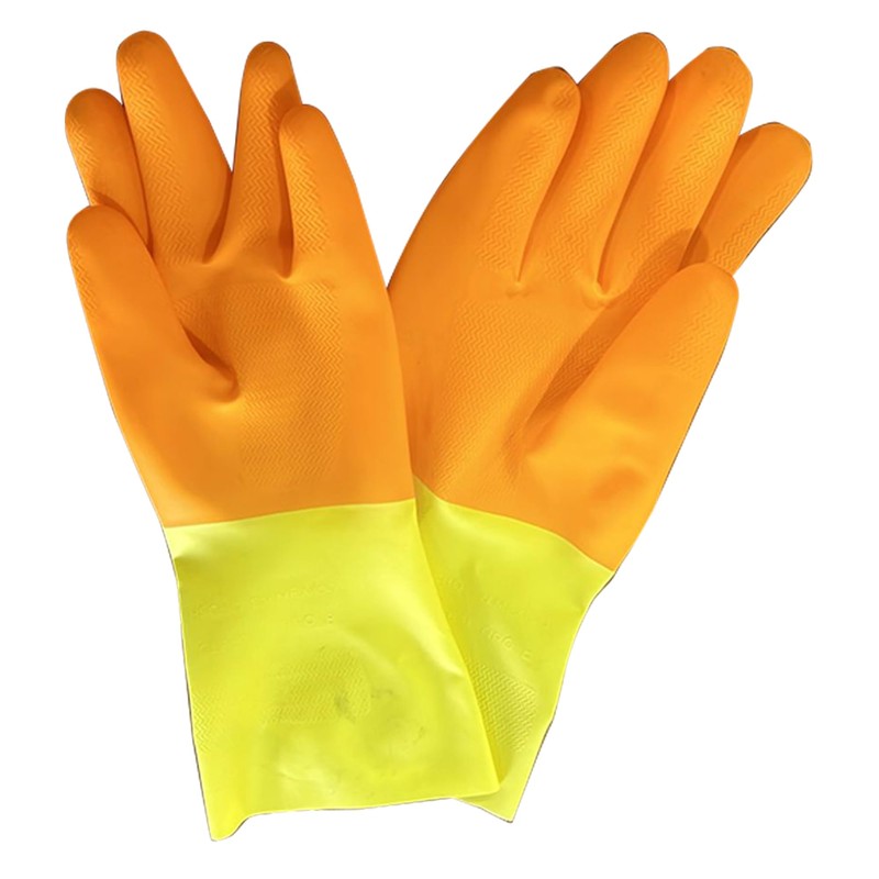Guantes de Látex doble capa uso rudo, Scrub Daddy, talla