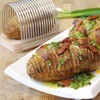 Hasselback Potato Slicing Rack Cutter Onion and Tomato Slicing Rack