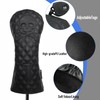 Golf Club Headcovers for Driver Fairway Hybrid - Premium PU