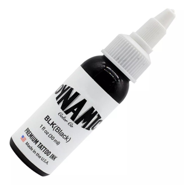 Dynamic Tinta Profesional Para Tatuar Dynamic Black 1oz