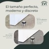 Evi Herrajes, Tope de puerta con base roscada in acero