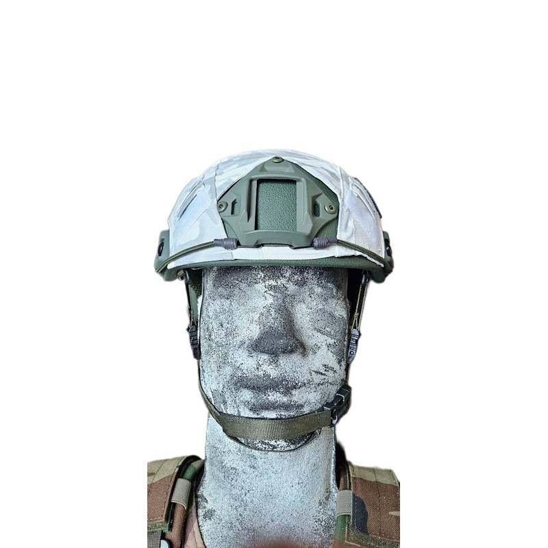 Redemption Tactical Fast PJ Helmet Cover (White Alpine OCP Camo,