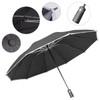 OXTXO Compact Umbrella Windproof Strong,Reverse Close Inverted Travel Umbrella,Auto Open/Close,10