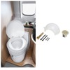 RV Toilet Flush Ball Kit 385318162 Flush Ball and Shaft