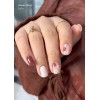 Semi Cured 세미 큐어드 젤 네일 스트립(가을 꽃) 20개 랩