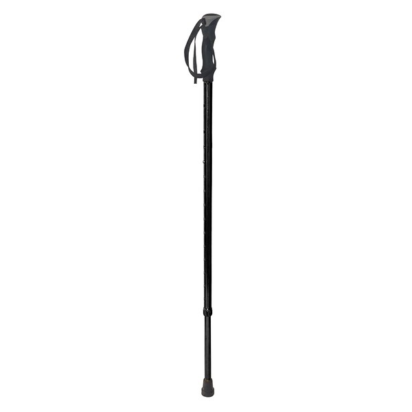 Rock Steady Cane – New Super Sturdy Walking Support Staff – Rugged Adjustable Walking Stick for Seniors, Alpine Pole Users, Hikers, Indoors or Outdoors
