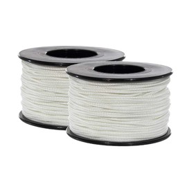Micro Cord – 125 Foot Spool of 1.18 Millimeter 33 Pound Minimum Break Strength Paracord (1 Pack, Glow in The Dark)