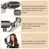 ZEPHBLOW Upgraded Connector Adapter with Large Round Volumizing Brush for