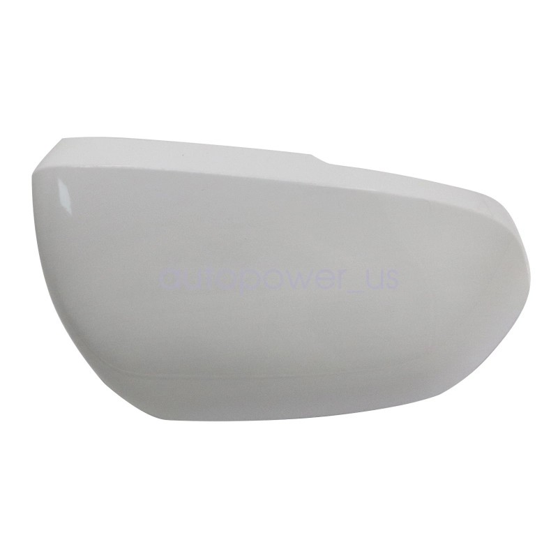 Soillar Rearview Mirror Cover Cap White Passenger Side RH Fits