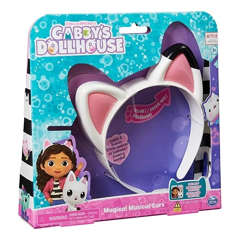 Spin Master Gabbys Dollhouse Orejas Mágicas Musicales