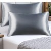 Satin Pillow Shams 2 Pcs Super Soft and Luxury Pillowcases